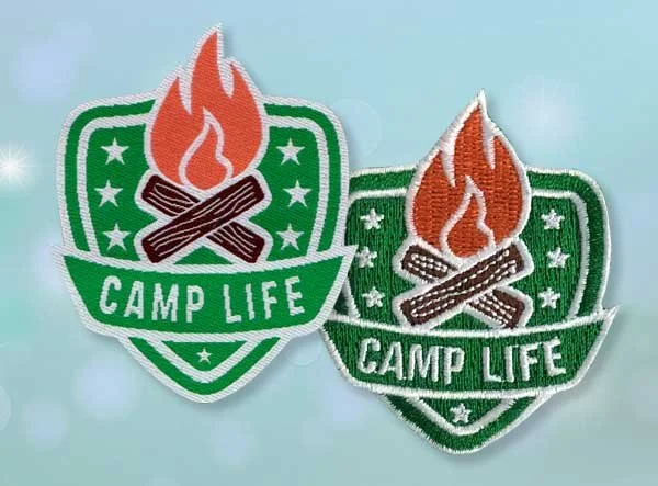 Embroidered Tassel Patches